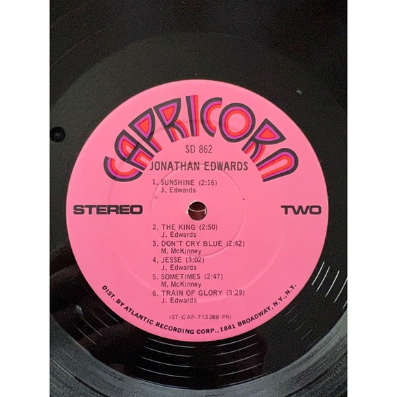 Jonathan Edwards Self Titled / Honky Tonk Stardust Cowboy LP VG+/VG - Picture 8 of 13